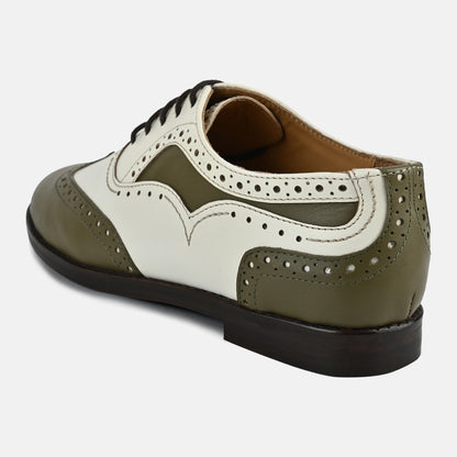 Saddle Style Brogues
